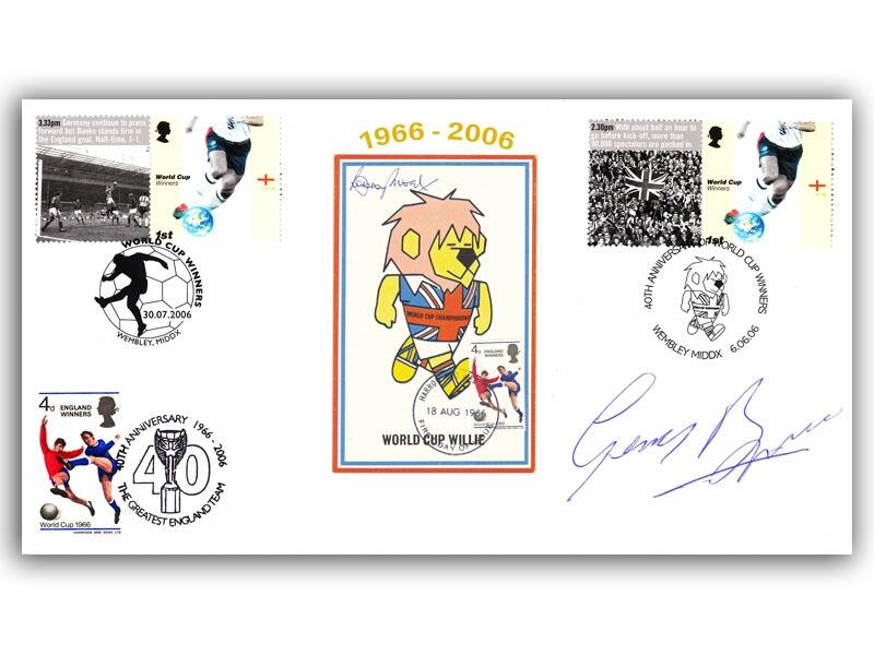 Gerry Byrne | 1966 World Cup Autographs