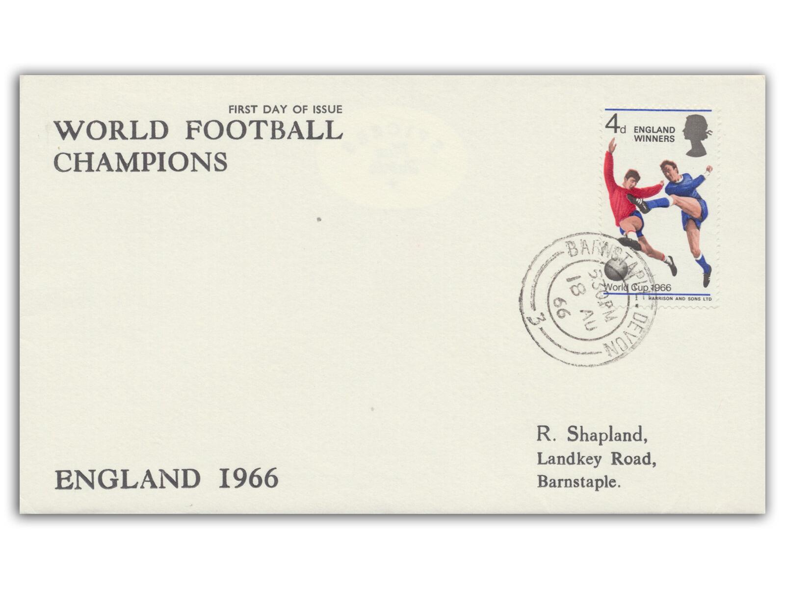 1966 World Cup Winners, Barnstaple CDS