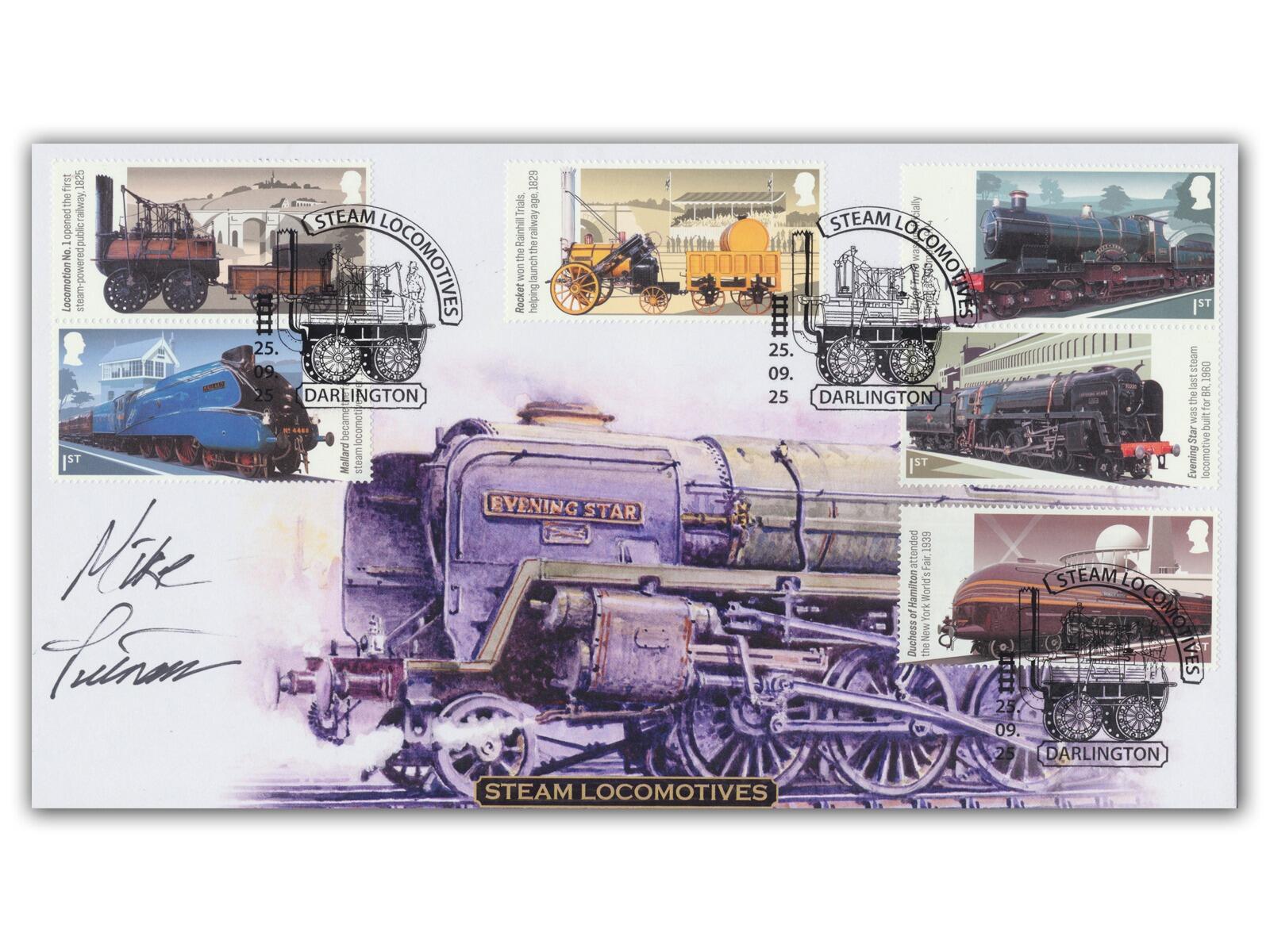 Steam Locomotives Evening Star | Signed Chairman of Network Rail