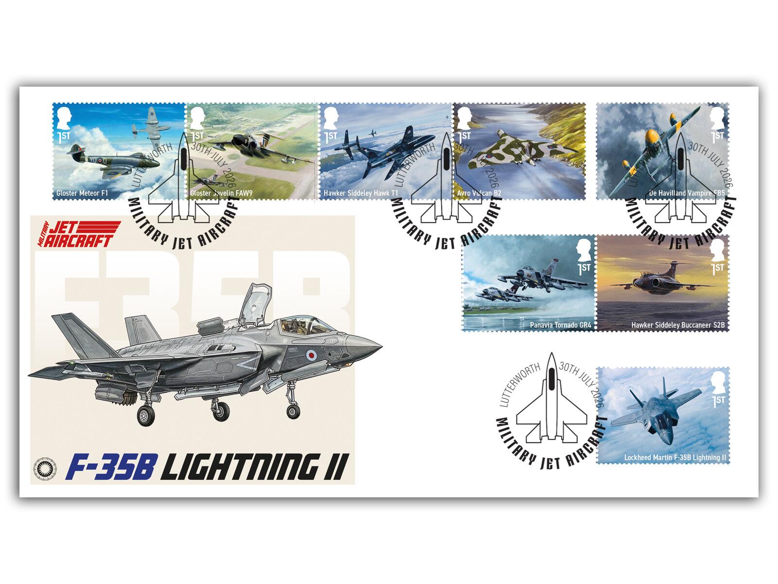 F-35B Lightning II Stamps Collectible | Jet Aircraft
