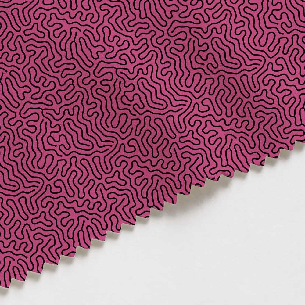 Pink Turing Suede Waterproof FR Fabric