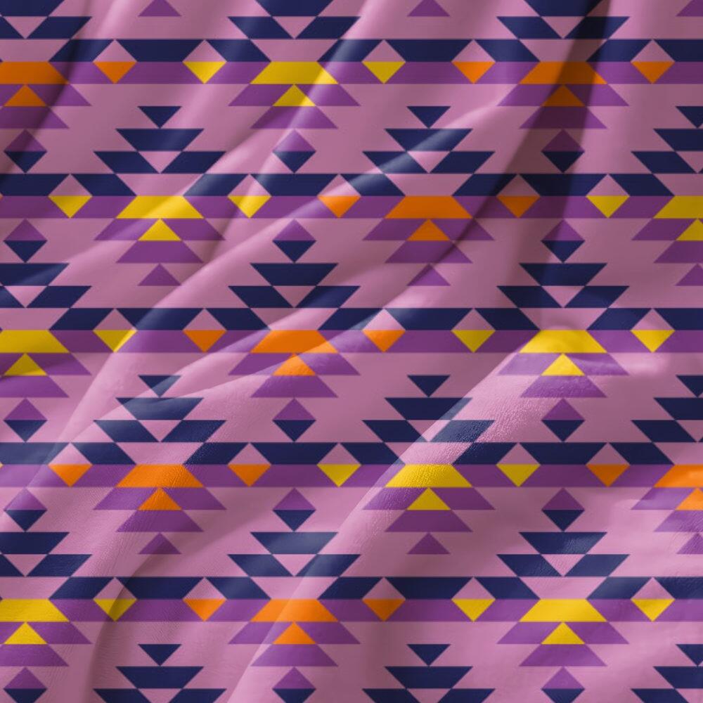 Pink Aztec Luxury Velvet Fabric