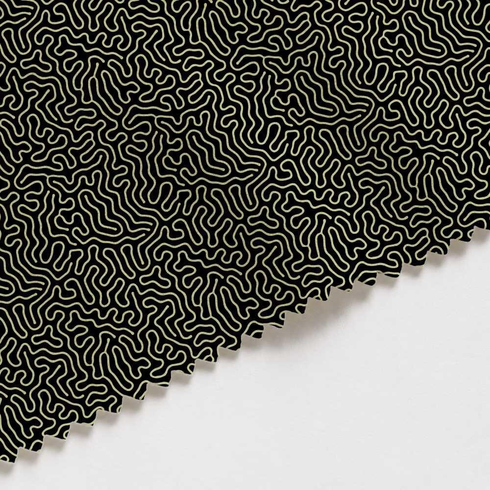 Green Turing Suede Waterproof FR Fabric