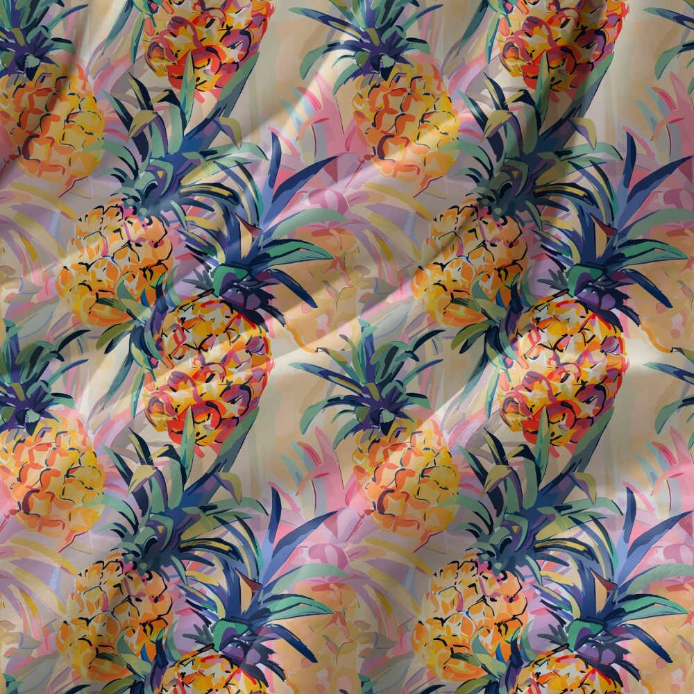 Pina Colada Suede Waterproof FR Fabric