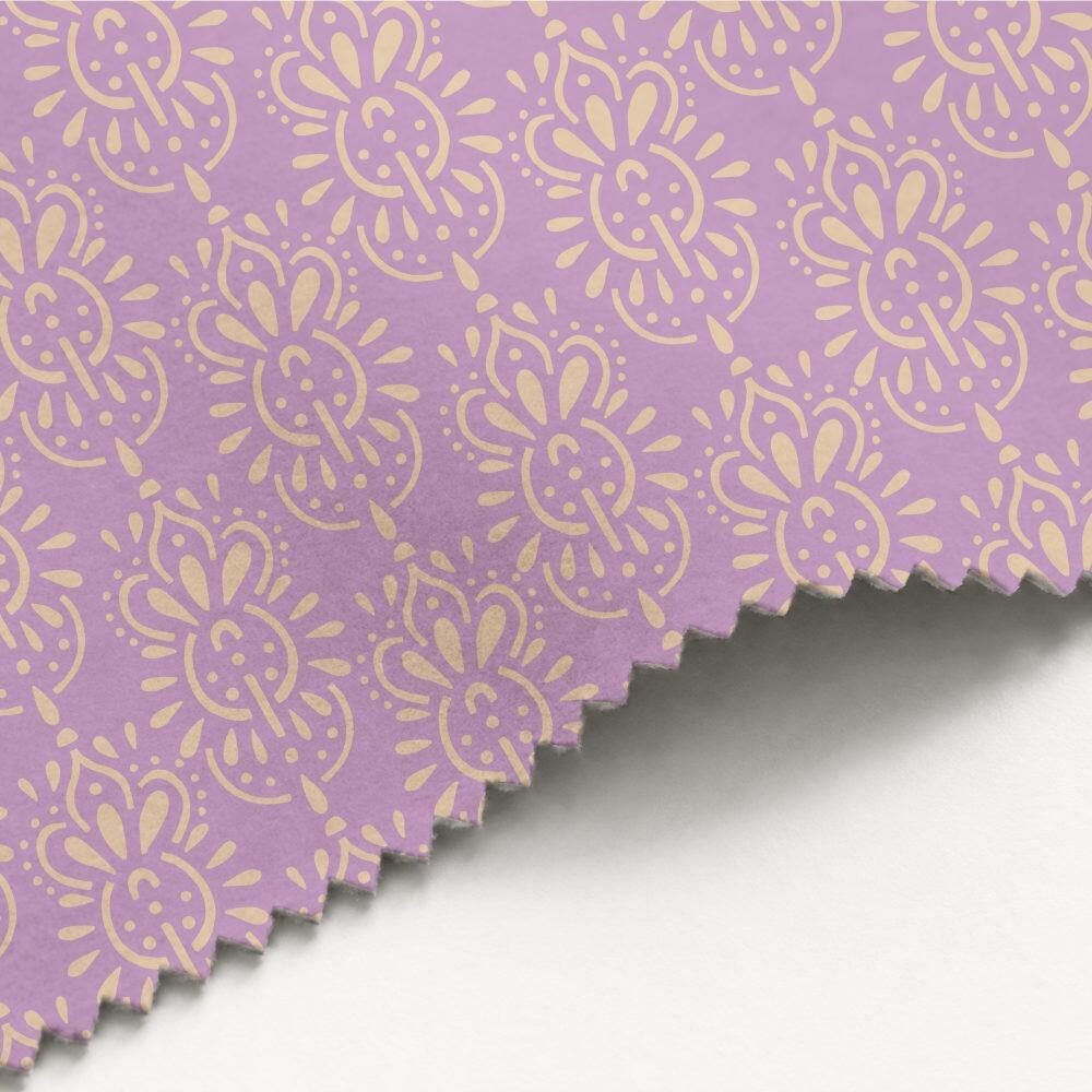 Purple Crown Jewels Luxury Velvet Fabric