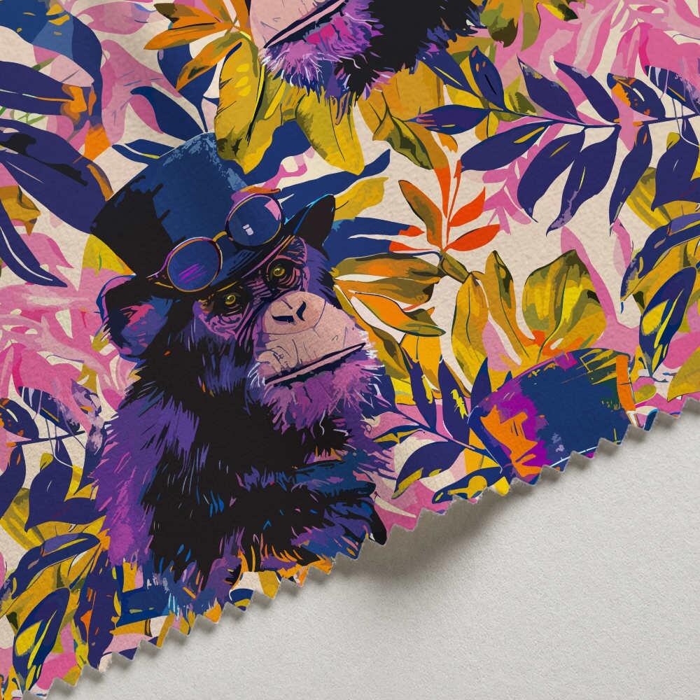 Ape Couture Velvet Fire Retardant Fabric Swatch