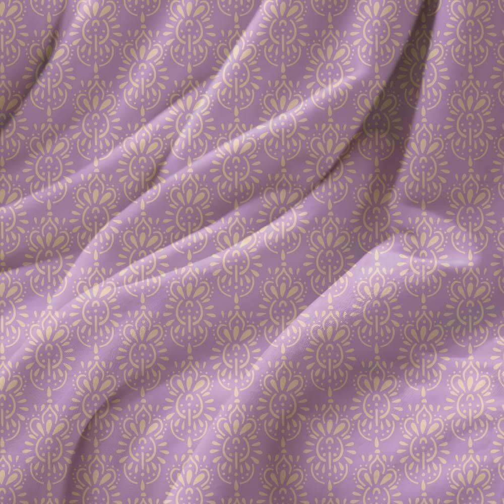 Purple Crown Jewels Luxury Velvet Fabric