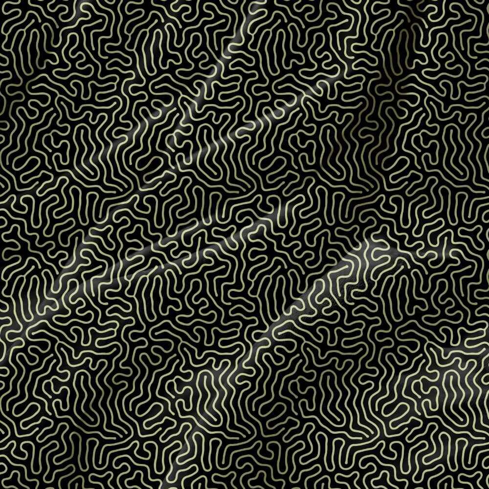 Green Turing Luxury Velvet Fabric