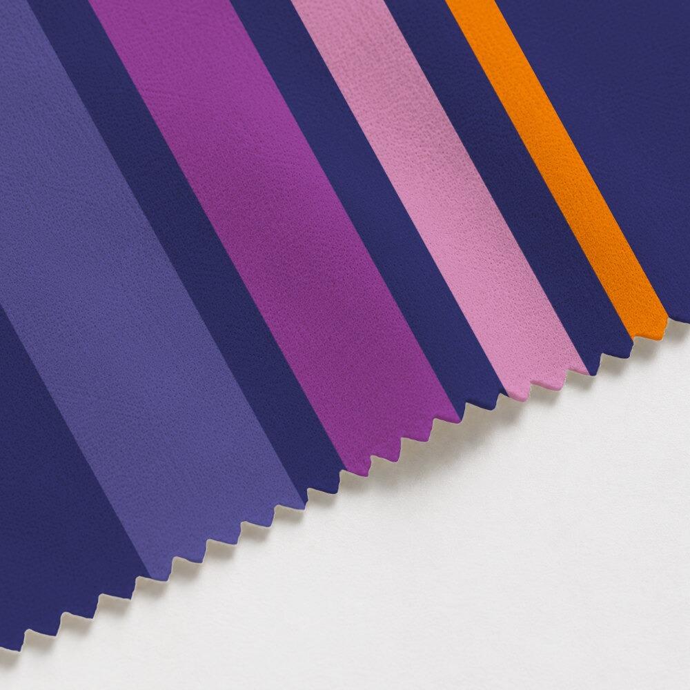 Ape Couture Stripe Suede Waterproof FR Fabric Swatch
