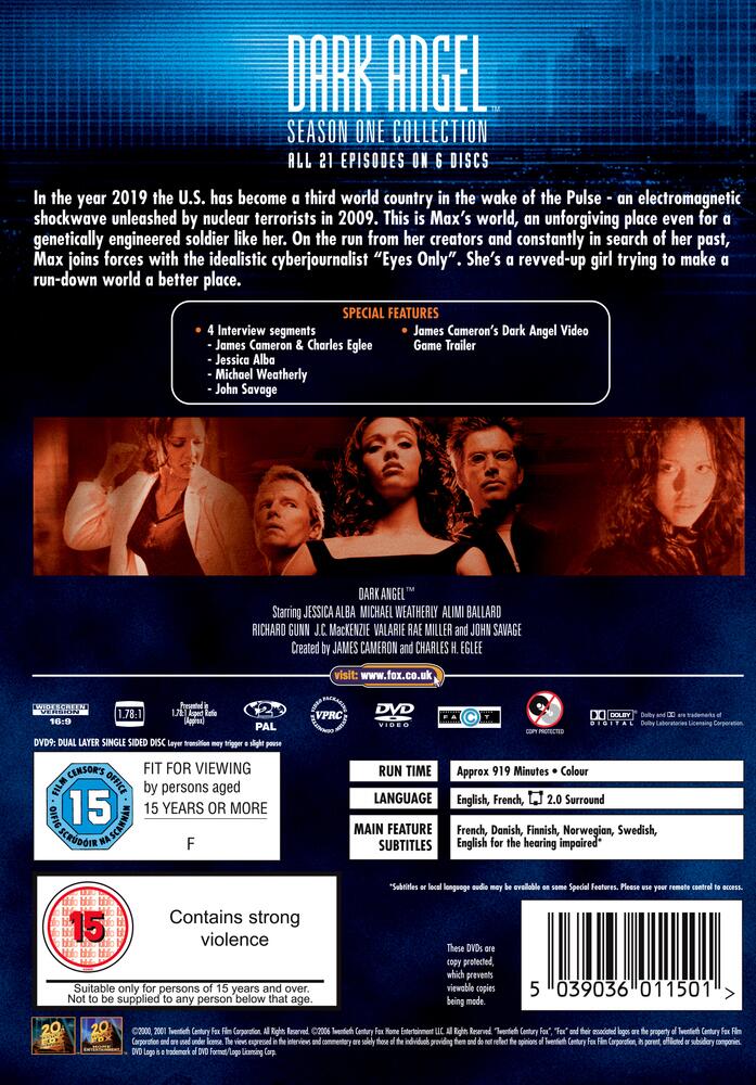 Dark Angel Season 1 DVD