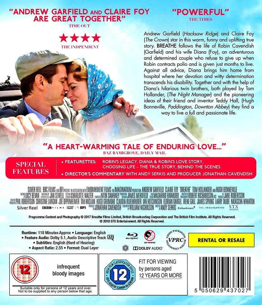 Breathe Blu-Ray
