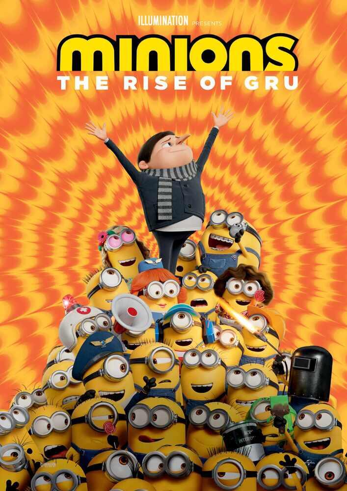 Minions - The Rise Of Gru DVD