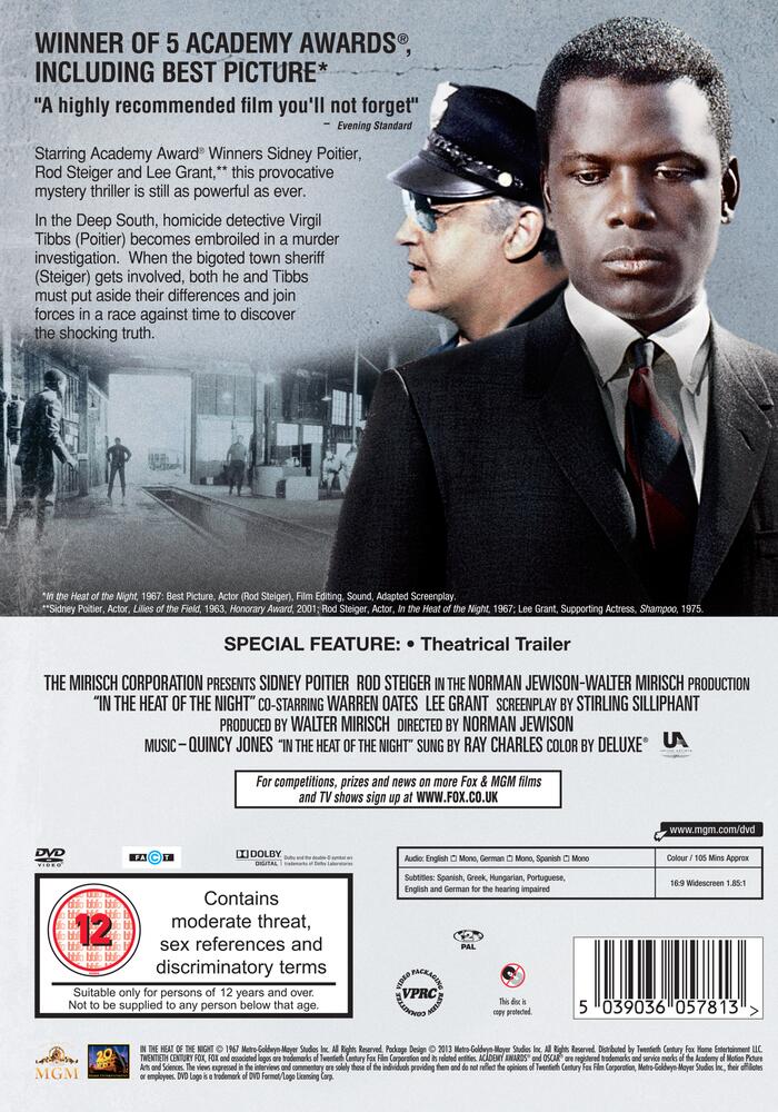 In The Heat Of The Night DVD