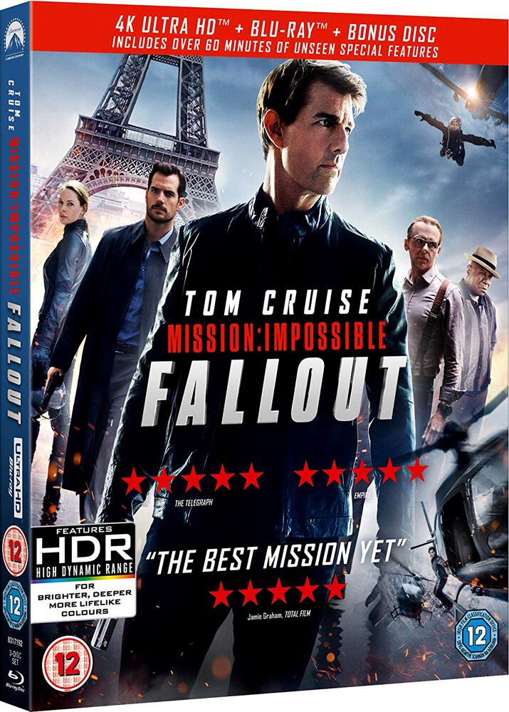 Mission Impossible 6 - Fallout 4K Ultra HD + Blu-Ray