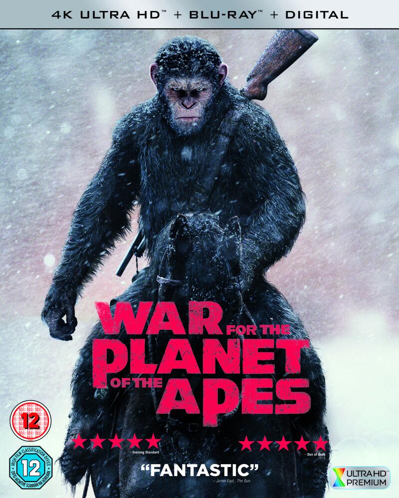 Planet Of The Apes - War For The Planet Of The Apes 4K Ultra HD