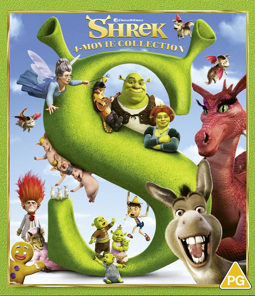 Shrek 1 to 4 Complete Movie Collection 4K Ultra HD
