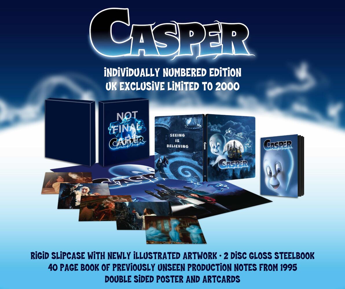 Casper Limited Collectors Edition 4K Ultra HD + Blu-Ray
