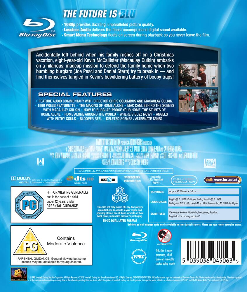 Home Alone Blu-Ray