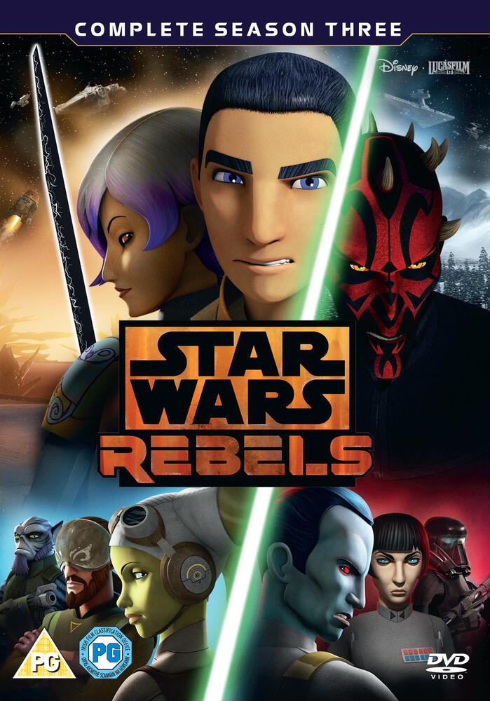 Star Wars Rebels Season 3 DVD