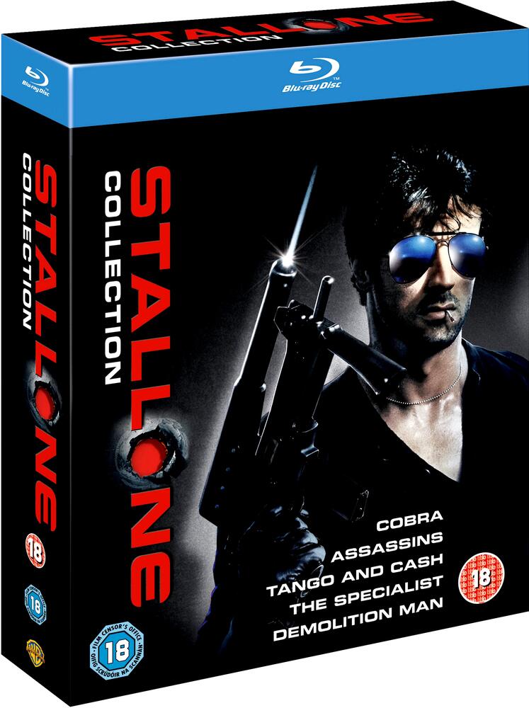 Stallone - Cobra / Assassins / Tango And Cash / The Specialist / Demolition Man Blu-Ray