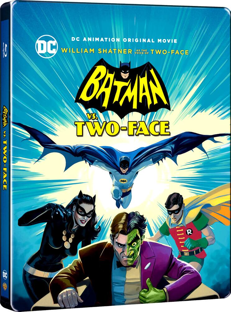 Batman vs Two-Face Steelbook Blu-Ray