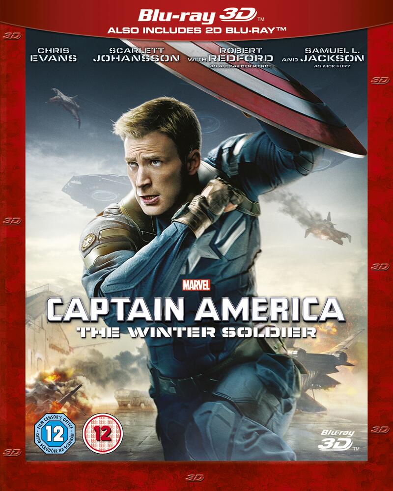 Captain America - The Winter Soldier 3D + 2D Blu-Ray