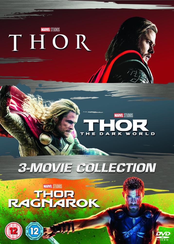 Thor Trilogy 1 to 3 Movie Collection DVD
