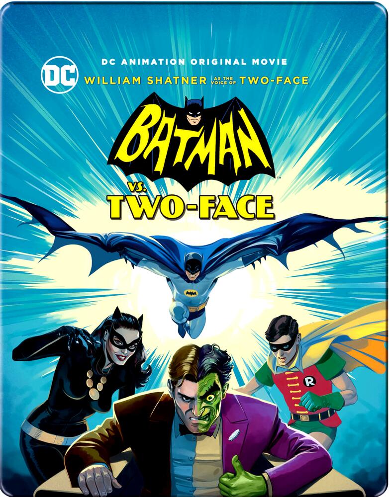 DC Batman vs Two-Face Steelbook Blu-Ray