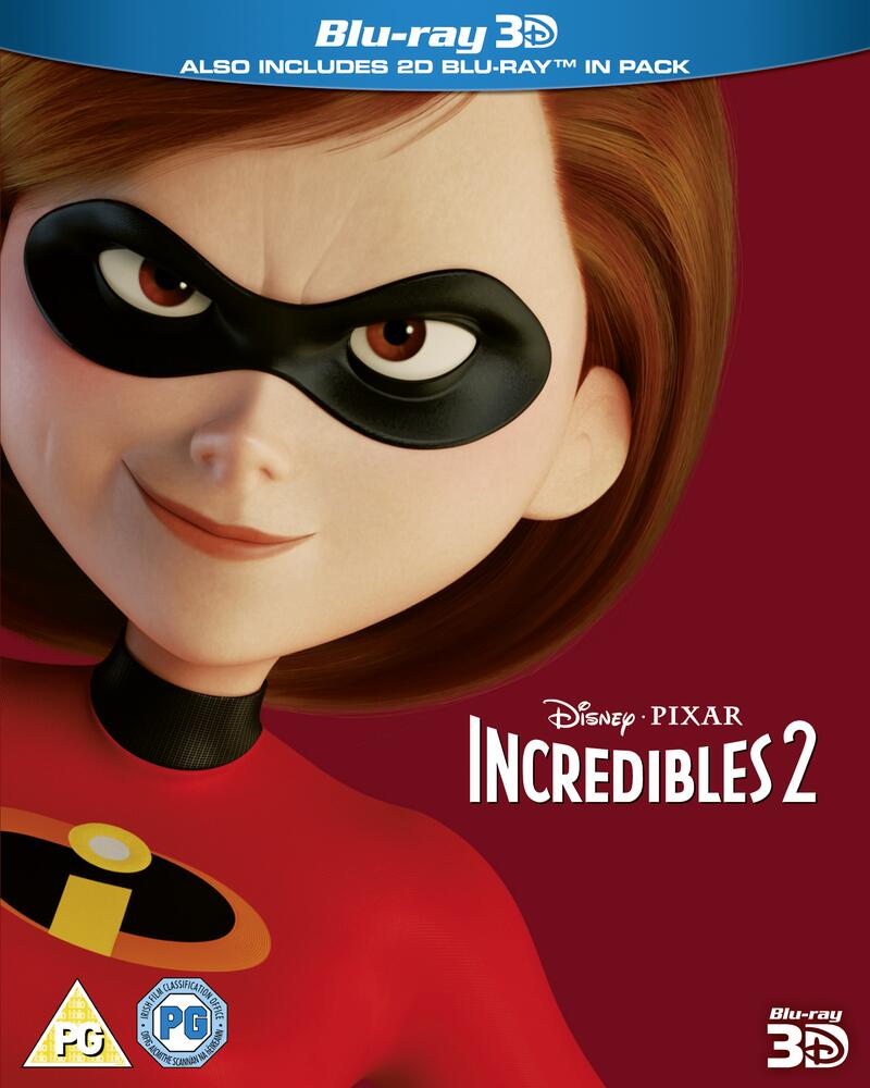 The Incredibles 2 3D + 2D Blu-Ray