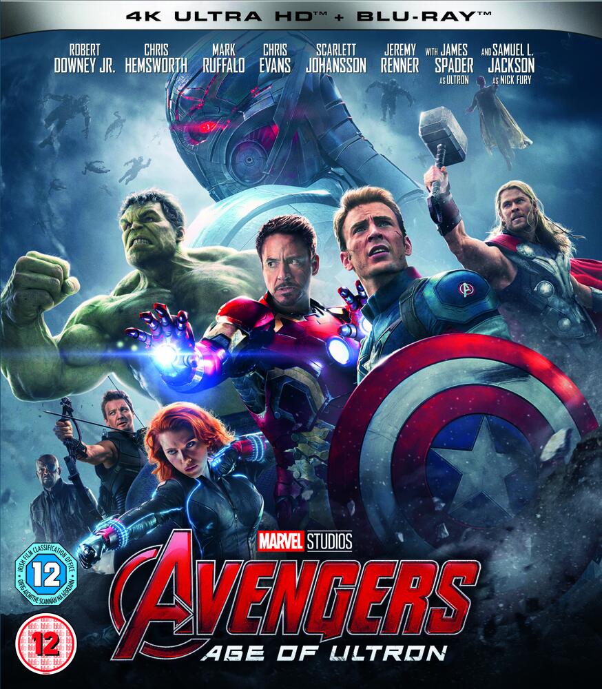 Avengers Age Of Ultron 4K Ultra HD + Blu-Ray