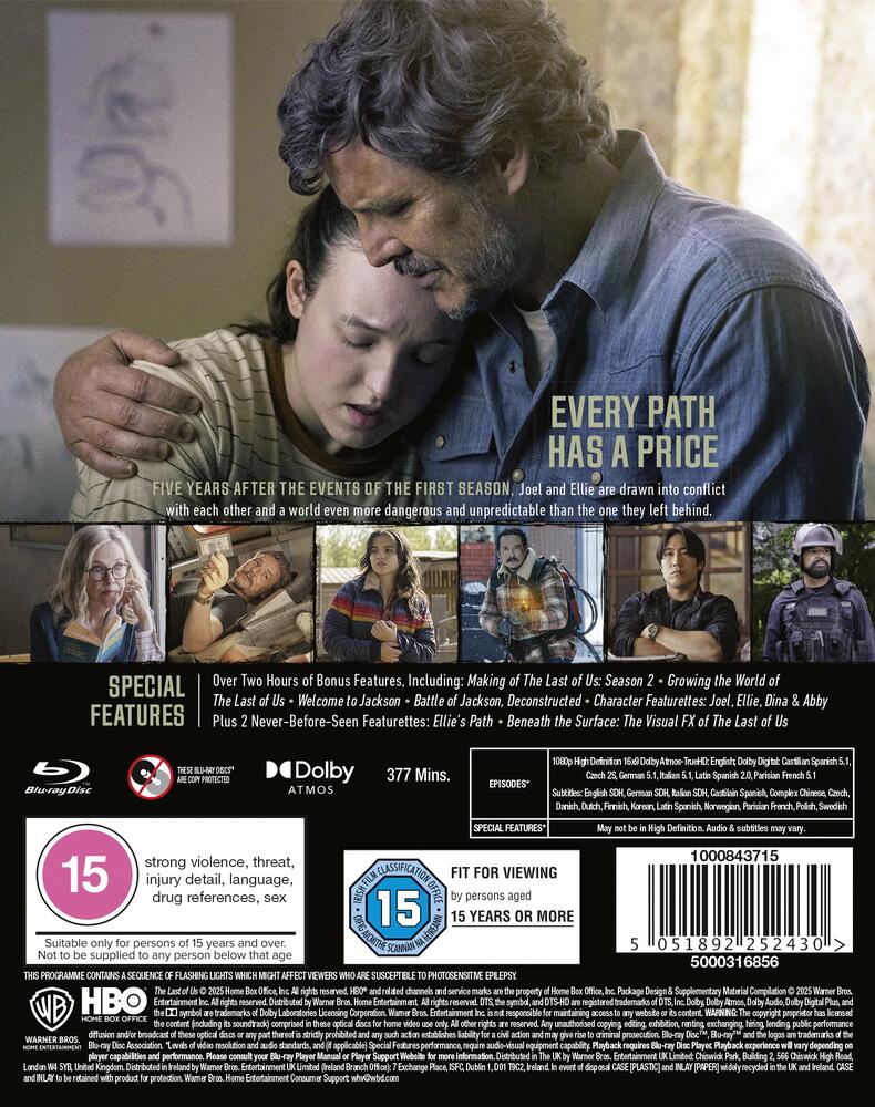 The Last Of Us Season 2 Blu-Ray