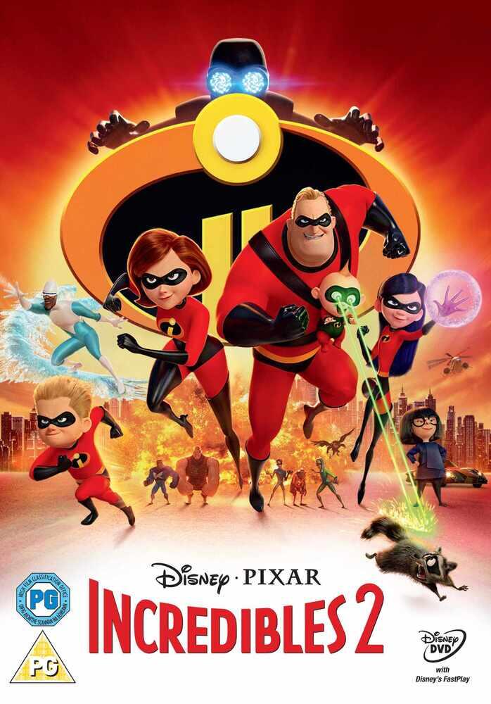 The Incredibles 2 DVD