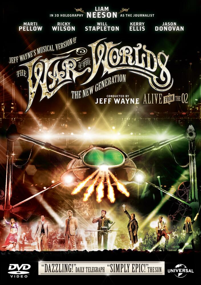Jeff Waynes Musical Version Of The War Of The Worlds - The New Generation DVD