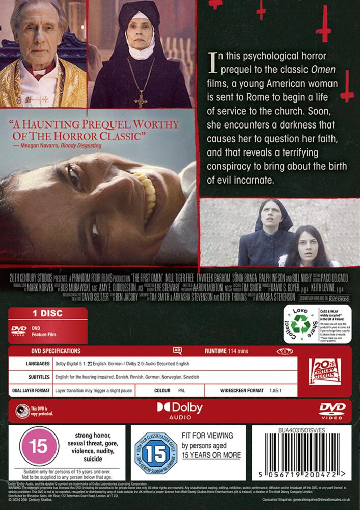 The First Omen DVD