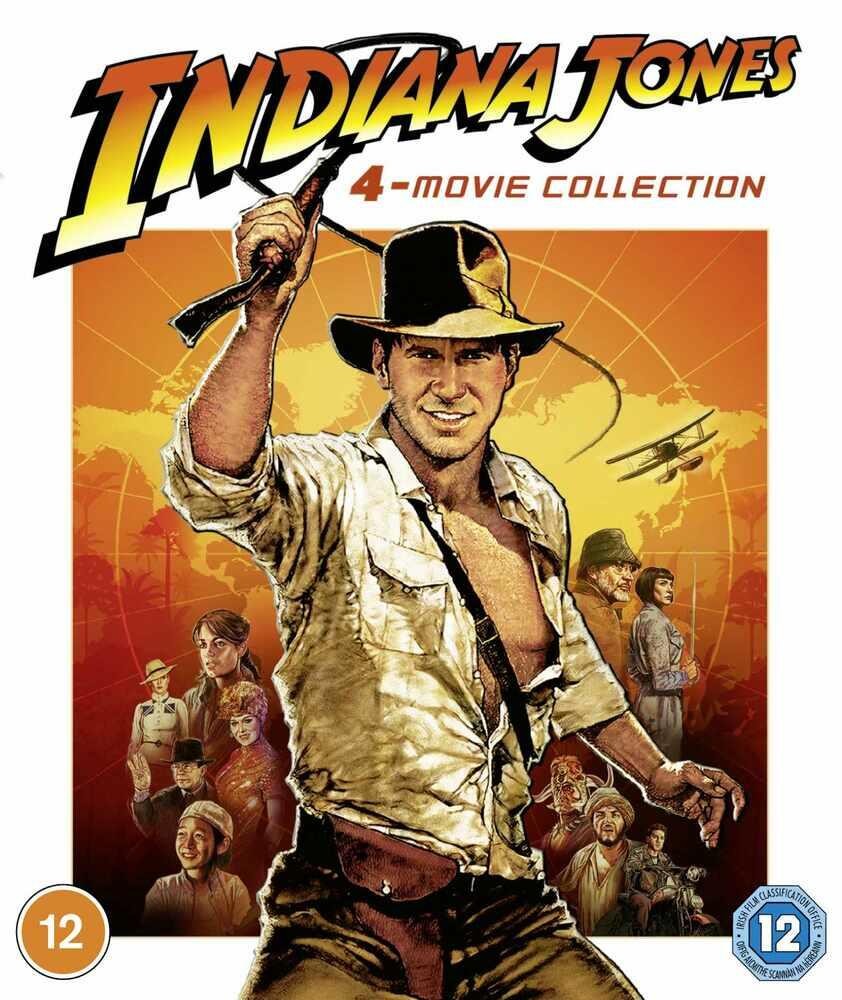 Indiana Jones Movie Collection (4 Films) Blu-Ray