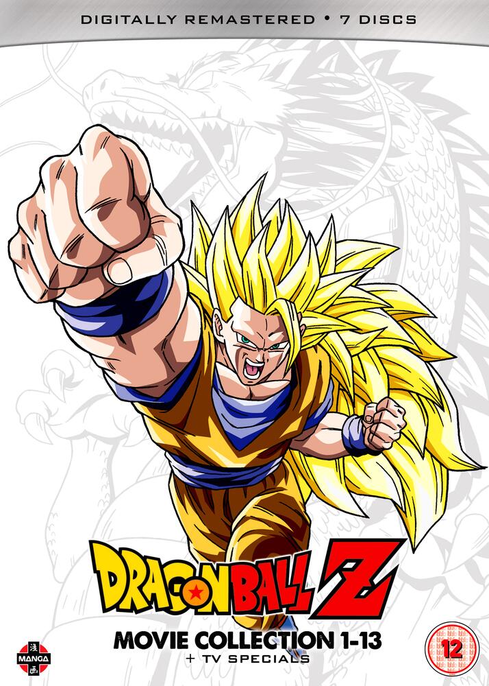 Dragon Ball Z Movie Complete Collection - Movies 1 to 13 + TV Specials DVD