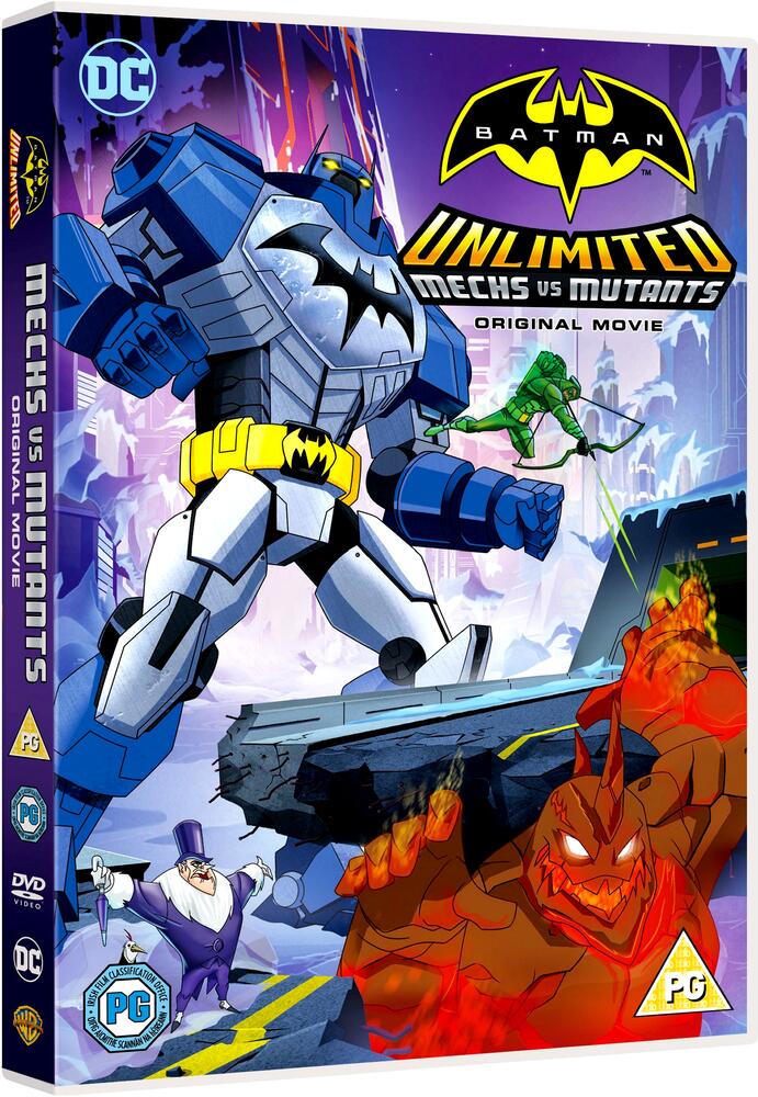 DC Batman - Unlimited Mechs vs Mutants - Original Movie DVD