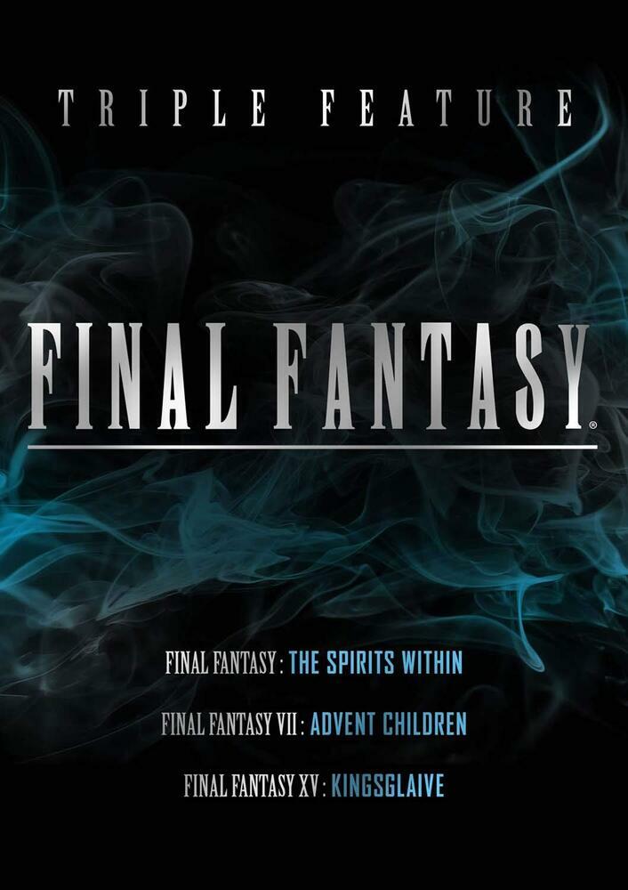 Final Fantasy - The Spirits Within / VII Advent Children / XV - Kingsglaive DVD
