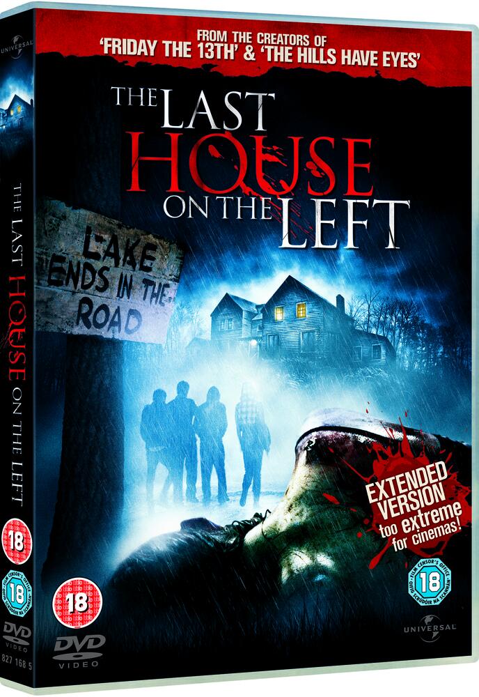 The Last House On The Left - Extended Version DVD