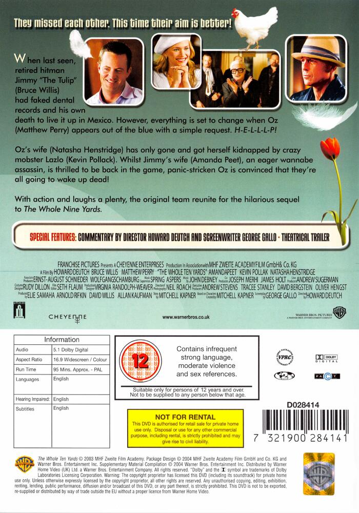 The Whole Ten Yards DVD