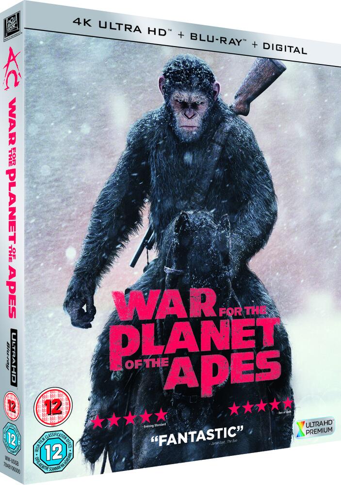 Planet Of The Apes - War For The Planet Of The Apes 4K Ultra HD