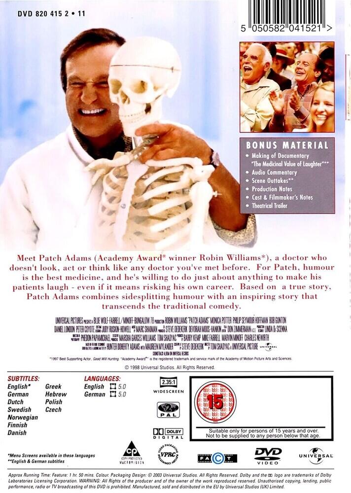 Patch Adams DVD