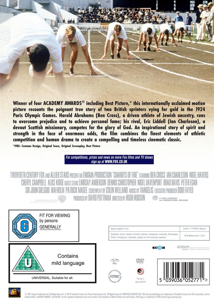 Chariots Of Fire DVD