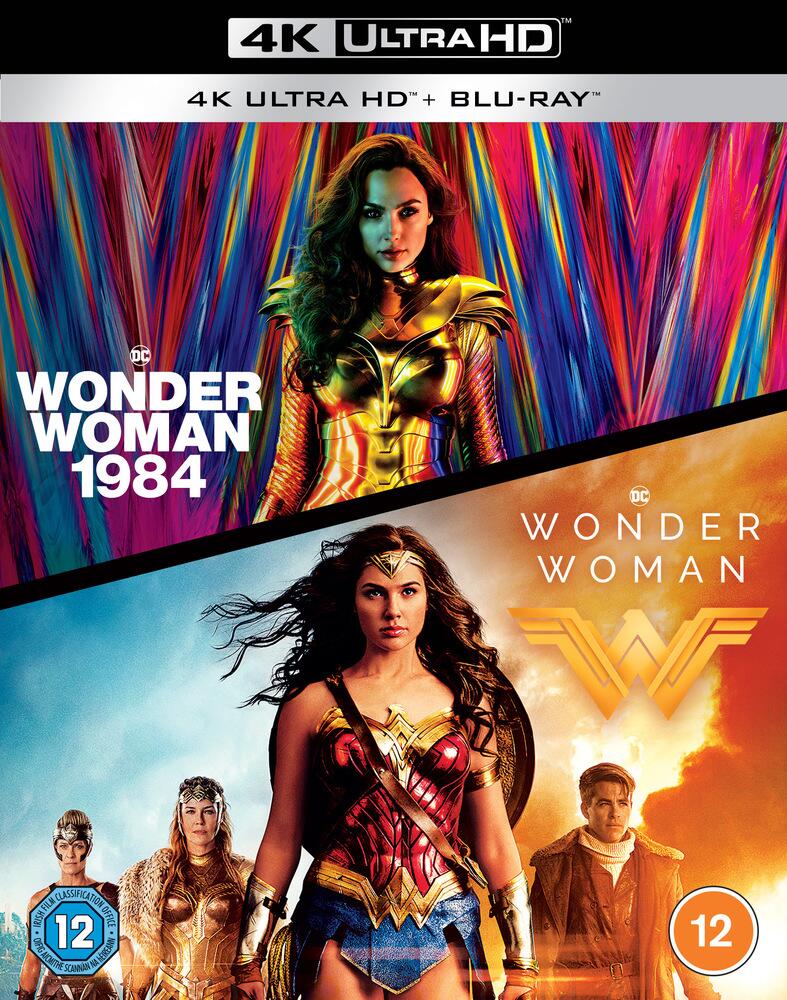 Wonder Woman Movie Collection 4K Ultra Hd + Blu-Ray