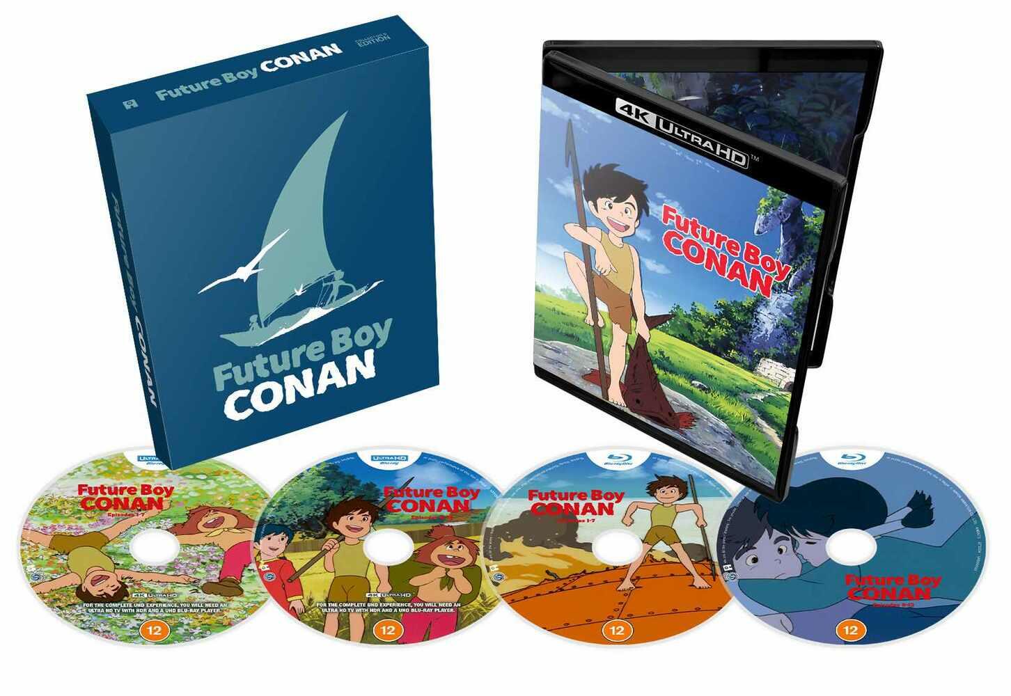 Future Boy Conan Part 1 Collectors Limited Edition 4K Ultra HD + Blu-Ray