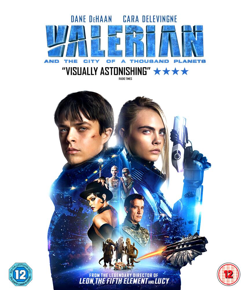 Valerian And The City Of A Thousand Planets Blu-Ray
