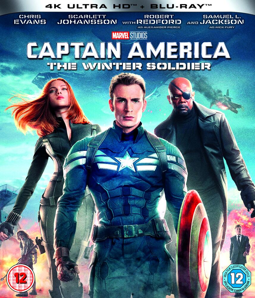 Captain America – Winter Soldier 4K Ultra HD + Blu-Ray