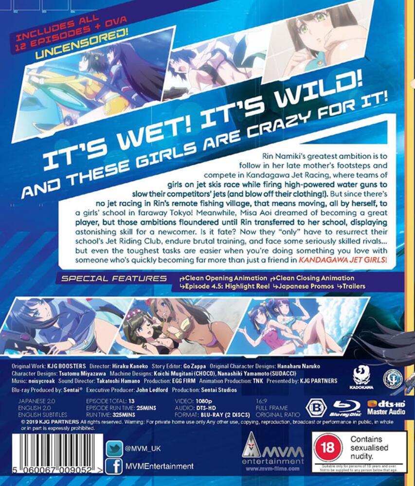 Kandagawa Jet Girls Collection Blu-Ray