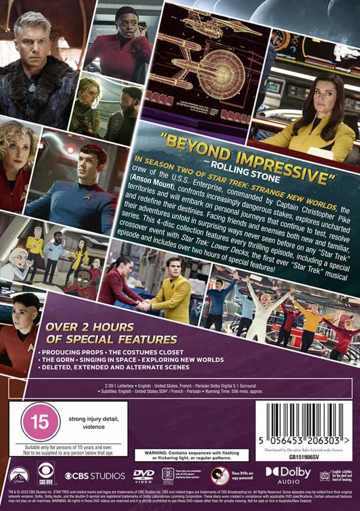 Star Trek - Strange New Worlds Season 2 DVD