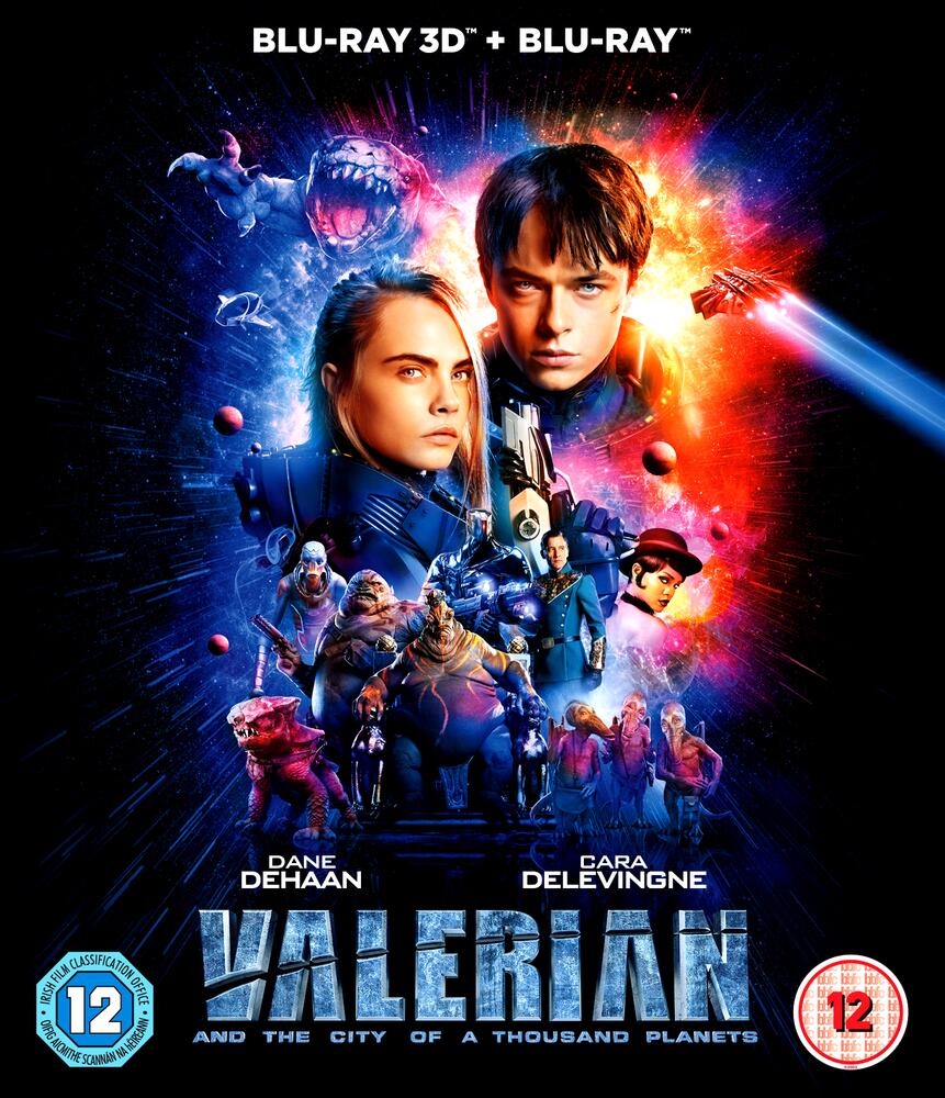 Valerian And The City Of A Thousand Planets 3D + 2D Blu-Ray